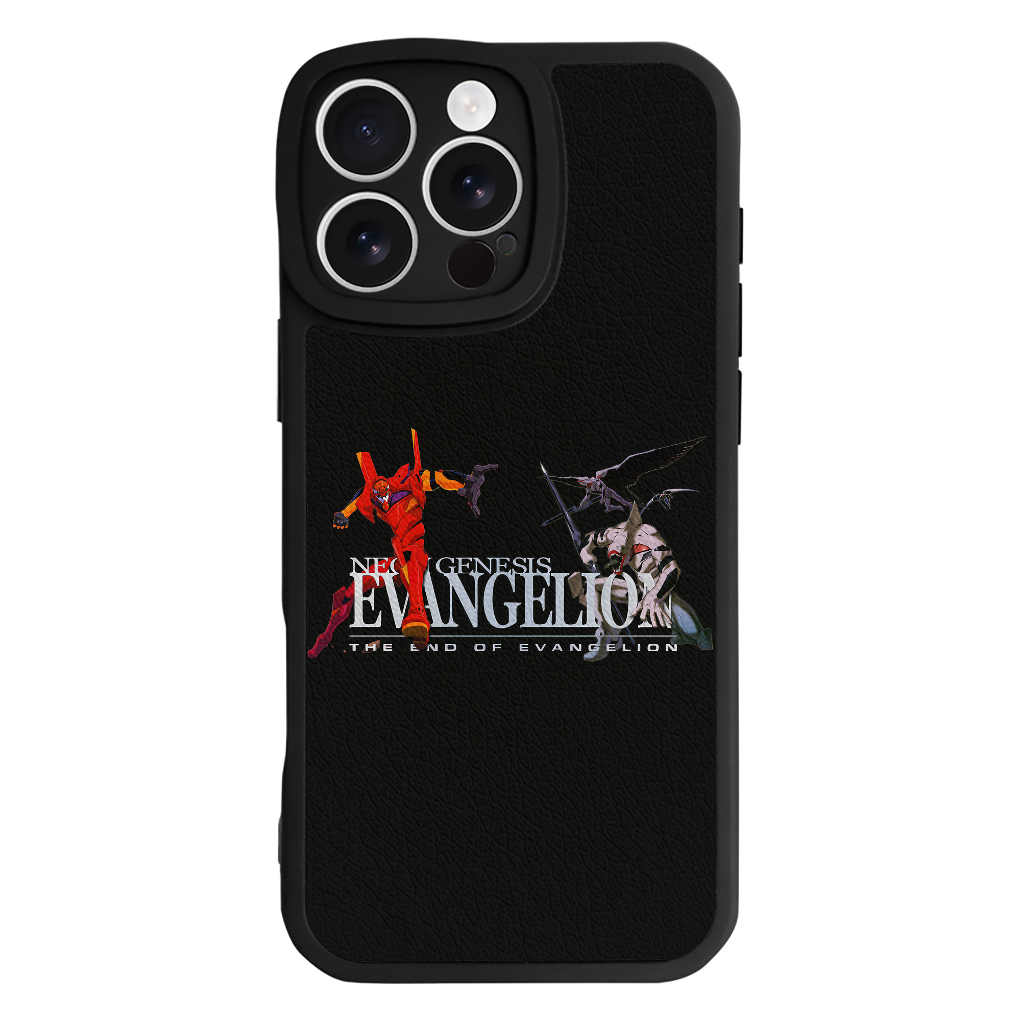 （画像用） EVA 新世紀エヴァンゲリオン 【iPhone 16シリーズ対応】シリコンスマホケース（レザー調） 材質：シリコン